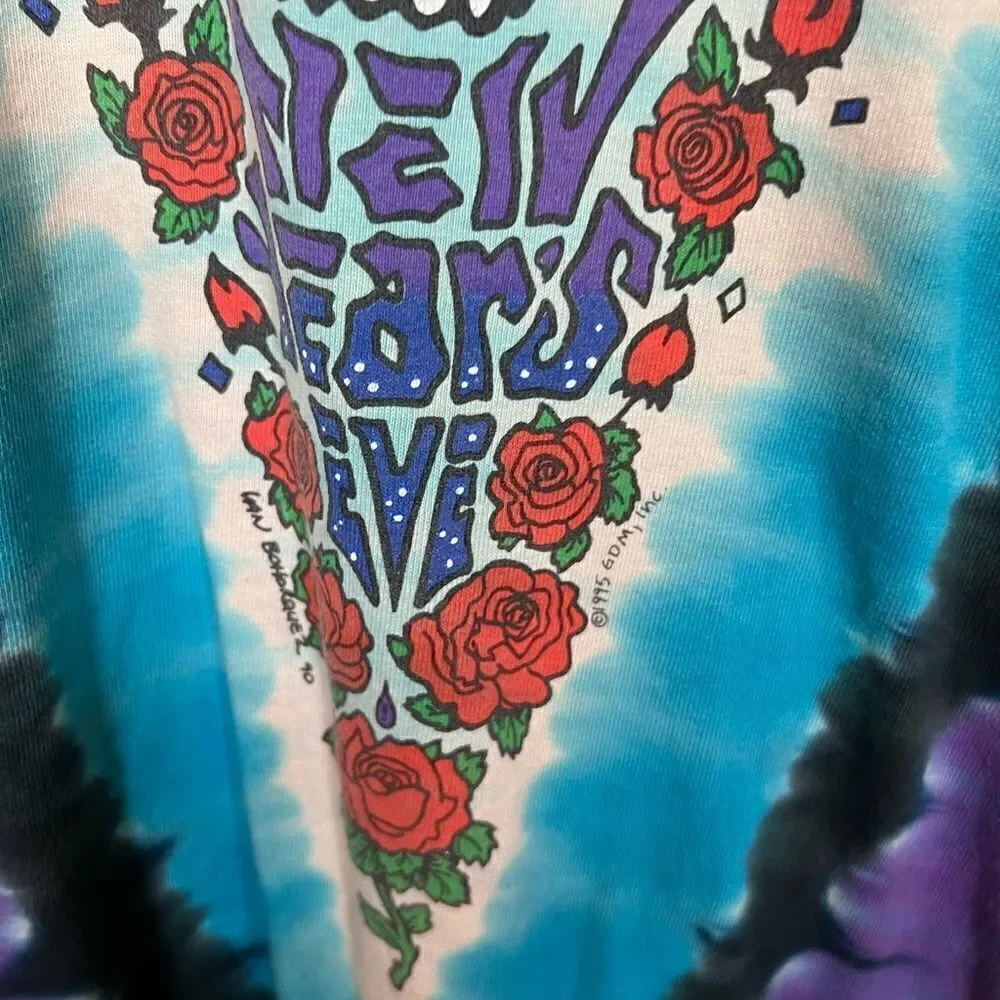 Vintage Grateful Dead New Years Eve 1990 Shirt
